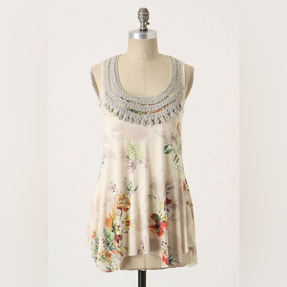 WESTON WEAR by‎ ANTHROPOLOGIE NWOT Country Quarters Tank
